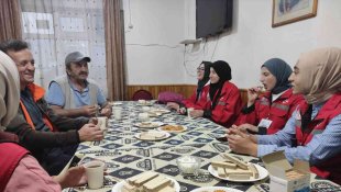 Damla Projesi gönüllüleri Posof'ta