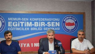 Söylemez eğitim sorunlarını anlattı