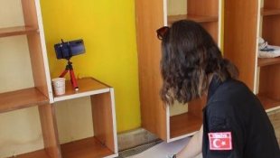 Özalp'ta Göztepeli şehit adına kütüphane yapıldı