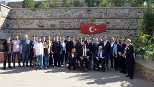 Gaziler gününde anlamlı buluşma