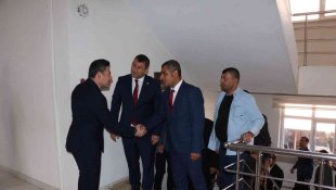 MHP milletvekillerinden Kaymakam Özçelik'e ziyaret