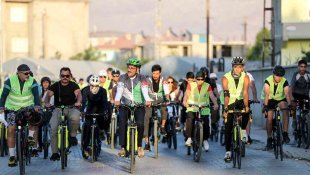 İpekyolu Belediyesinden bisiklet turu