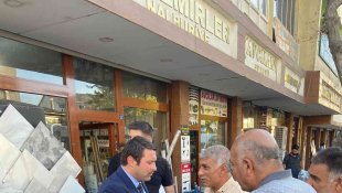 Kaymakam Ocak'tan esnaf ziyareti