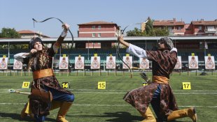 Gençlik Merkezleri Arası Geleneksel Türk Okçuluğu Turnuvası, Ankara'da yapıldı