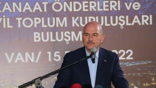Bakan Soylu: "Bunun adı devrimdir, sahibi Cumhurbaşkanı Recep Tayyip Erdoğan'dır"