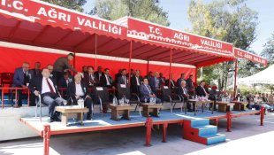 Ağrı'da pancar alım töreni düzenlendi