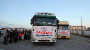 Kars'tan Pakistan'a yardım eli