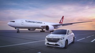 Turkish Cargo, Togg'u kış testleri için Arjantin'e taşıdı