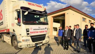 Ardahan'dan Pakistan'a yardım eli