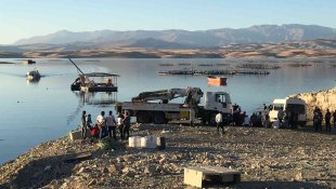 Elazığ'da baraj gölünde kaybolan şahıs 4 gündür aranıyor