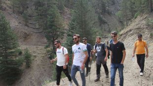 Aras'tan personele 'trekking' etkinliği