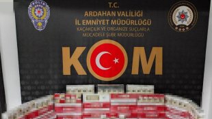 Ardahan'da tütün kaçakçılarına darbe