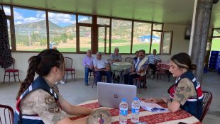 Tunceli'de erkeklere 'Kadına el kalkamaz' anlatıldı