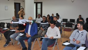 Kars'ta gazetecilere yönelik dron eğitimi