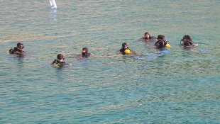Bitlis'te açılan dalış okulunda eğitimler başladı