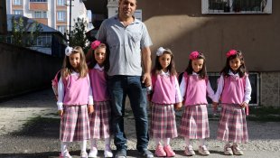 Ağrılı beşiz kızlar okullu oldu