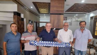 Girmanaspor yöneticileri Erdoğan'ı ziyaret etti