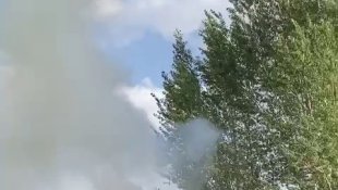 Çatı yangını korkuttu