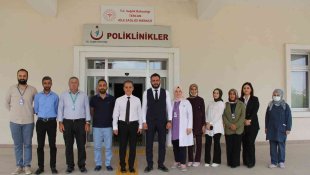 Tekin, Tercan'da sunulan sağlık hizmetlerini yerinde değerlendirdi