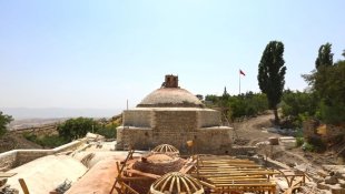 Hoca Hasan Hamamındaki restorasyon çalışmaları bitme aşamasına geldi