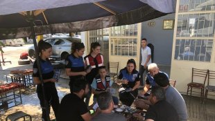 Van'da 'Kadına El Kalkamaz' bilgilendirmesi