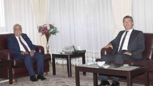 İl Emniyet Müdürü Tuncer'den Rektör Çomaklı'ya ziyaret