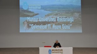 Munzur Üniversitesi'nde geleneksel Aşure Günü etkinliği