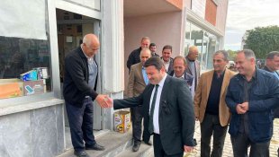 Kaymakam Ocak, sanayi esnafıyla kahvaltı yaptı