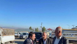 Kaymakam Ocak'tan canlı hayvan pazarına ziyaret