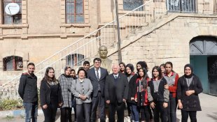 Erzincan'ın geçmiş dönem valilerinden Aksoy, Tercan'ı ziyaret etti