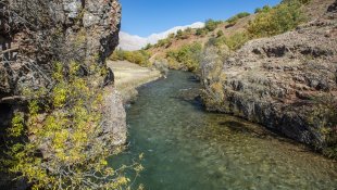Mercan Kanyonu her mevsimde doğa tutkunları için çekim alanı oluyor