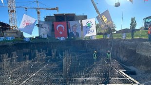 'İlk Evim İlk İş Yerim' projesi çerçevesinde Erzurum'da ilk temel atıldı