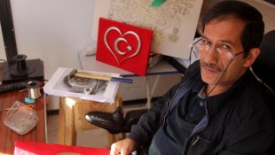 500 gün hastanede yattı, sanatla hayata tutundu