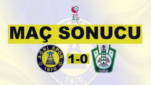 BC GROUP Ağrı 1970 Spor, Şile Yıldız Spor’u 1-0 yendi