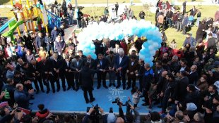 Palandöken'de yeni bir park daha hizmete sunuldu