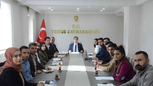 Kaymakam Başar: "Okullarımızın tüm ihtiyaçlarını karşılamaya gayret gösteriyoruz"