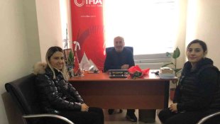 AK Partili kadınlardan İHA'ya anlamlı ziyaret