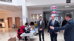 Kars Adliyesinde kan bağışı yapıldı