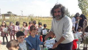 Minik öğrenciler yaban hayvanları rehabilitasyon merkezini ziyaret etti