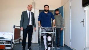 Ağrılı futbolcu, ABD'den getirilen "menisküs" ile sağlığına kavuştu