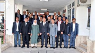 Muhtarlardan Başkan Zelyurt'a ziyaret