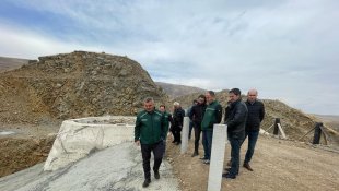 Bölge Müdürü Yavuz; Karagöbek ve Köşk barajlarında incelemelerde bulundu