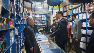 Kaymakam Taşgın, esnafı ziyaret etti