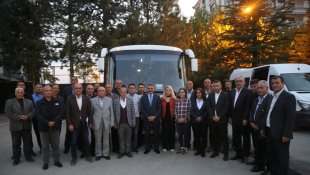 Tuncelili muhtarlar 'Muhtar Evi' için yola çıktı