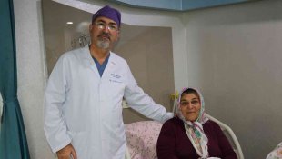 Adana'da glomus tümörüne yakalanan hasta Van'da sağlığına kavuştu