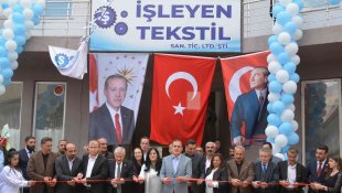 Vali Akbıyık, tekstil atölyesini hizmete açtı