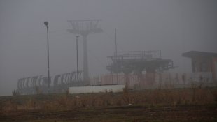 Kars'ta etkili olan sis sürücülere zor anlar yaşattı