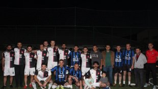 Hayatını kaybeden sağlık çalışanları anısına futbol turnuvası düzenlendi