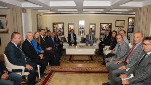 Başkan Orhan davet etti, Danimarka heyeti Erzurum'a geldi