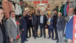 Sarı listeden Maraş esnafına ziyaret